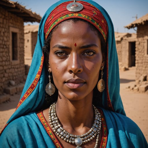 Bilen — representative phenotype of Eritrea