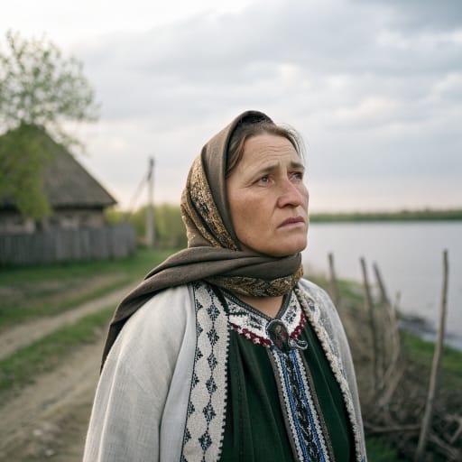 Bolokhovians woman from The Bolokhovian Land on the upper Southern Bug, Sluch and Horyn rivers, in present-day Khmelnytskyi, Zhytomyr and Vinnytsia oblasts, Ukraine., related phenotype reference