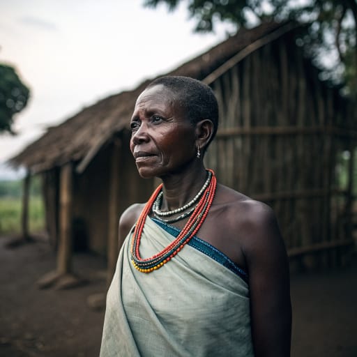 Boma woman from Lower Kasai and Kwa river valleys in Mai-Ndombe Province, Democratic Republic of the Congo, related phenotype reference