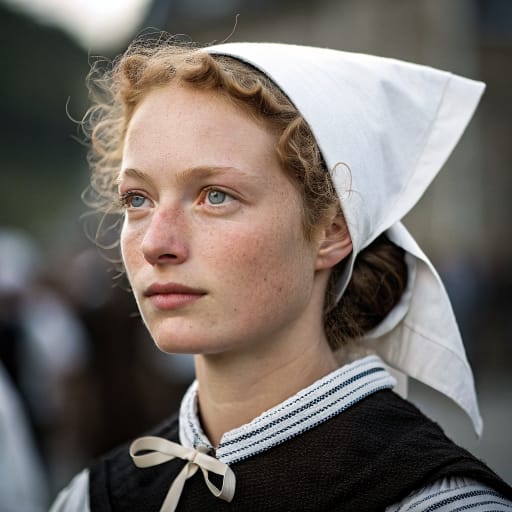 Bretons woman from Brittany (France) — related phenotype reference