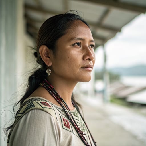 Bribri woman from Talamanca, Limón and Puntarenas provinces, Costa Rica; also western Panama — Central America