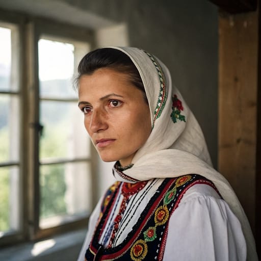 Bulgarian woman from Bulgaria and global Bulgarian diaspora