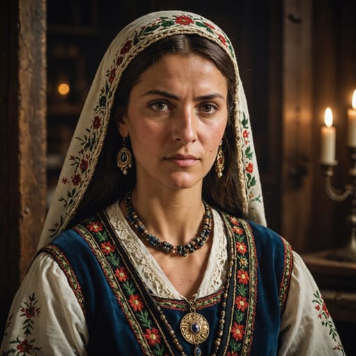 Bulgarians woman from Bulgaria, related phenotype reference