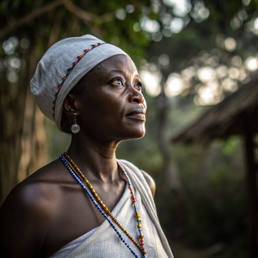 Bulu woman from Southern Cameroon, chiefly the South Region around Ebolowa and Sangmélima, related phenotype reference