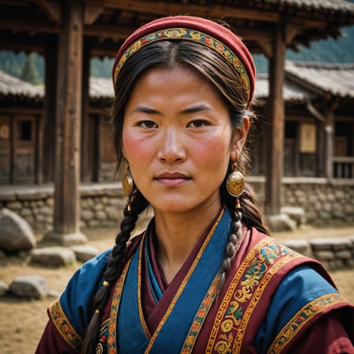 Bumthap — representative phenotype of Bhutan