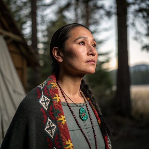 Cahto woman from Cahto Valley and Long Valley near Laytonville, Mendocino County, northern California, United States, related phenotype reference
