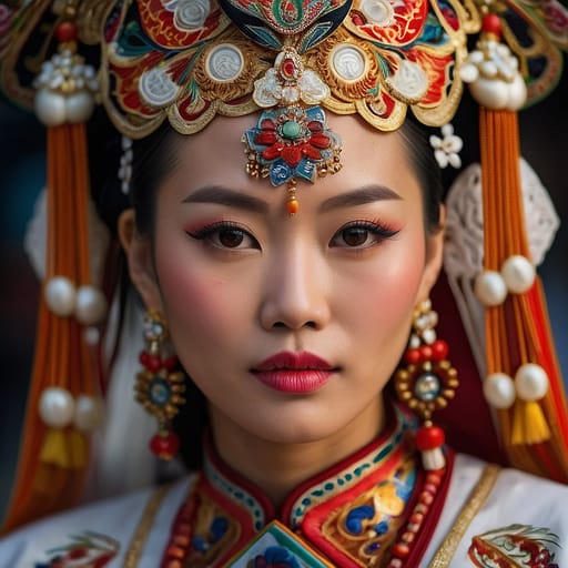 Cantonese Macanese woman from Macau — related phenotype reference