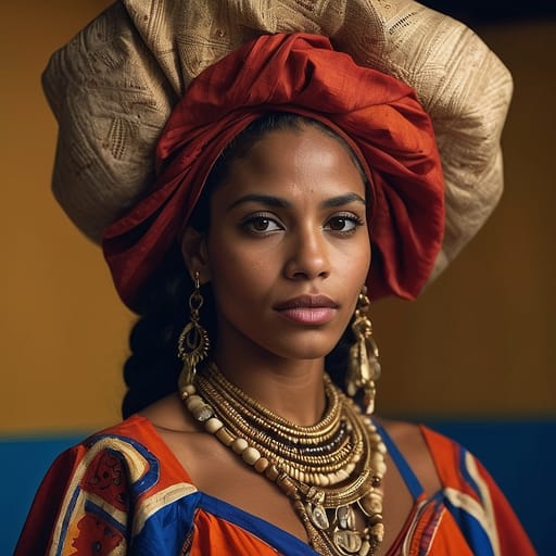 Cape Verdean Creole — representative phenotype of Cape Verde