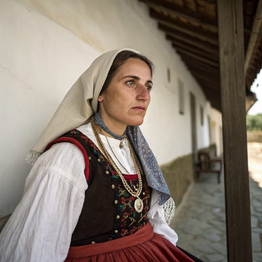 Carenses woman from Northern Sardinia (modern Italy), south of the Coracenses and north of the Salcitani and Lucuidonenses according to Ptolemy; exact territory uncertain., related phenotype reference