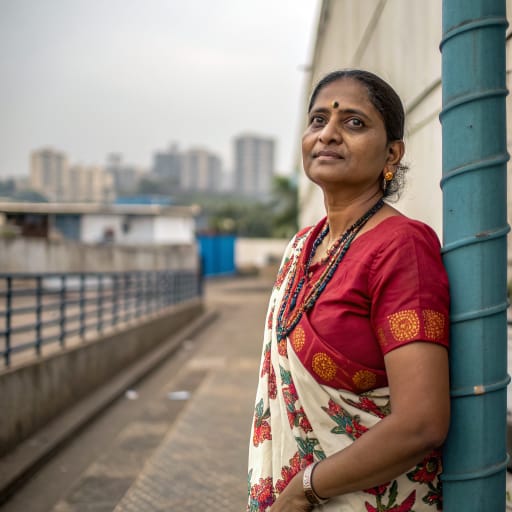 Chandraseniya Kayastha Prabhu woman from Maharashtra, India, mainly Mumbai, Thane, Raigad and Pune, with smaller long-settled communities in Gujarat and Madhya Pradesh