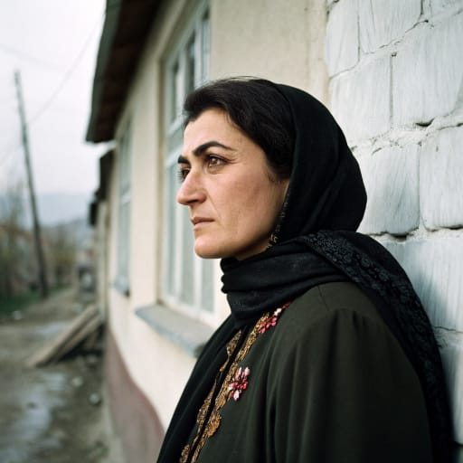 Chechens woman from Chechnya (Russia), related phenotype reference