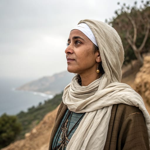 Chenoua woman from Mount Chenoua and the coastal hills between Tipaza and Cherchell, west of Algiers, Tipaza Province, Algeria, related phenotype reference