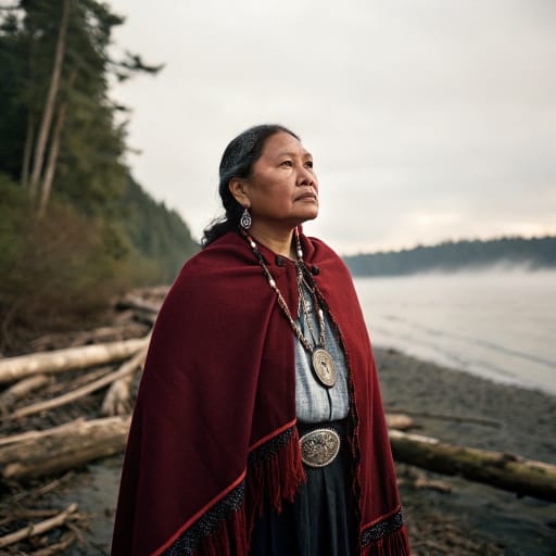 Chimakum woman from Quimper Peninsula and nearby shores between Discovery Bay and Hood Canal, northeastern Olympic Peninsula, Washington, United States, related phenotype reference