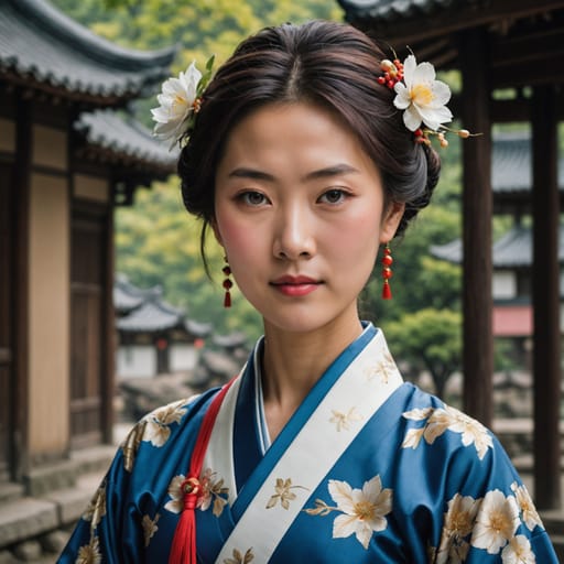 Chinese Japanese woman from Japan (Chinese-descended residents)