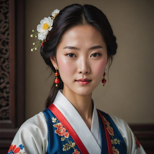 Chinese Korean woman from South Korea (Chinese-descended residents)