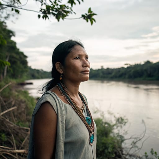Chiquitano woman from Chiquitania, Santa Cruz department, eastern Bolivia; also Mato Grosso, Brazil — South America
