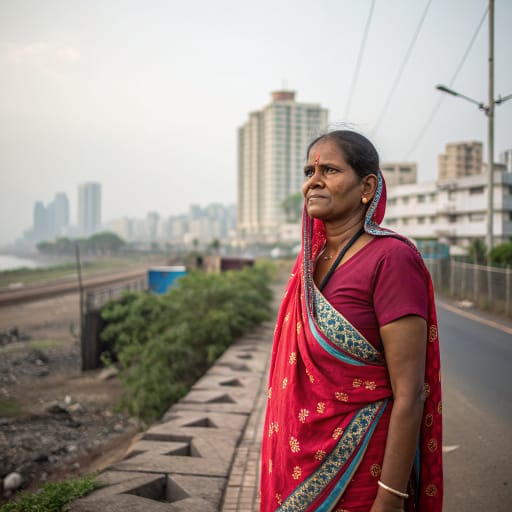 Chitpavans woman from The Konkan coast of Maharashtra, India, especially Ratnagiri and Raigad districts, with long-established populations in Pune and Mumbai., related phenotype reference