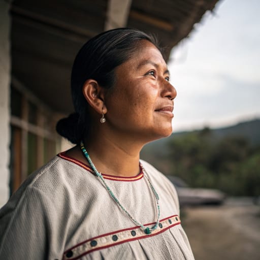 Chocho woman from The Coixtlahuaca Valley in the Mixteca Alta, northwestern Oaxaca, Mexico., related phenotype reference
