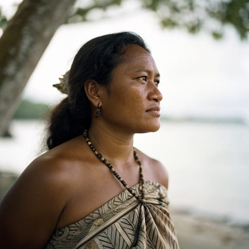 Chuukese woman from Chuuk Lagoon (Federated States of Micronesia), variant 3