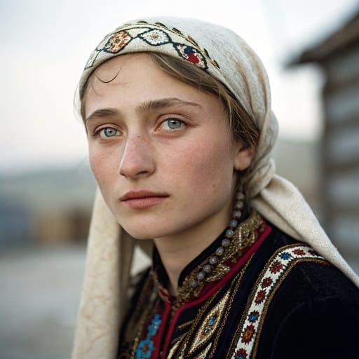Circassians woman from Circassia (Russia) — related phenotype reference