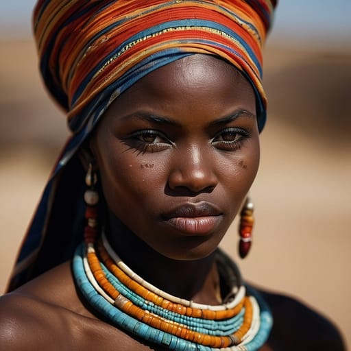 Coloured Namibian woman from Namibia — related phenotype reference
