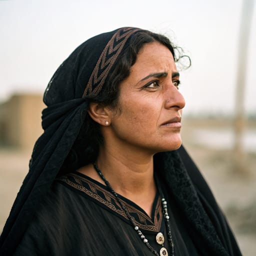 Copts woman from Egypt