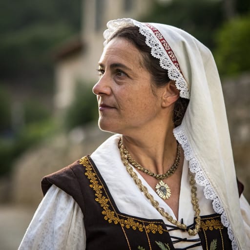 Corsicans woman from Corsica (France) — related phenotype reference