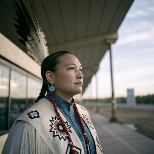 Dakota woman from Minnesota and the eastern Dakotas, with communities in Nebraska, Montana, Manitoba and Saskatchewan (United States and Canada), related phenotype reference