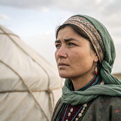 Derbices woman from The lower Oxus (Amu Darya) and the lands toward the southeastern Caspian, including Margiana, in present-day Turkmenistan and Uzbekistan, related phenotype reference