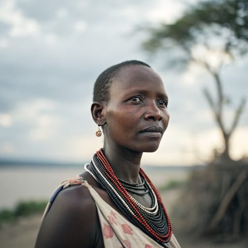 Digo woman from Southern coast of Kenya (Kwale County, south of Mombasa) and the adjoining northeastern coast of Tanzania (Tanga Region), related phenotype reference