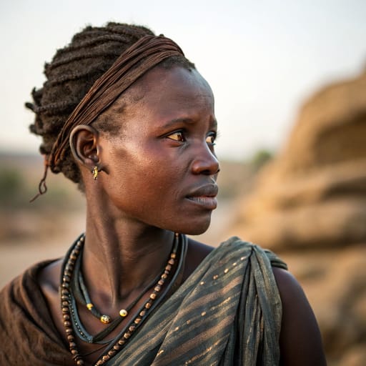 Dogon woman from Bandiagara Escarpment (Mali) — related phenotype reference