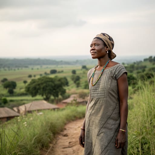 Eloyi woman from Western Nasarawa State, around Nasarawa town and the nearby hills, with smaller communities in Benue State, central Nigeria.