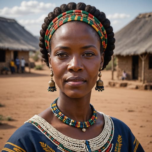 English South African woman from South Africa — related phenotype reference