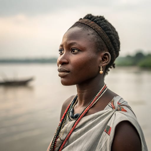 Etsako woman from Northern Edo State, Nigeria, across Etsako West, Etsako Central and Etsako East, from Auchi to Agenebode on the Niger River
