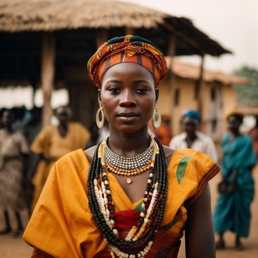 Ewe woman from Togo, Ghana — related phenotype reference