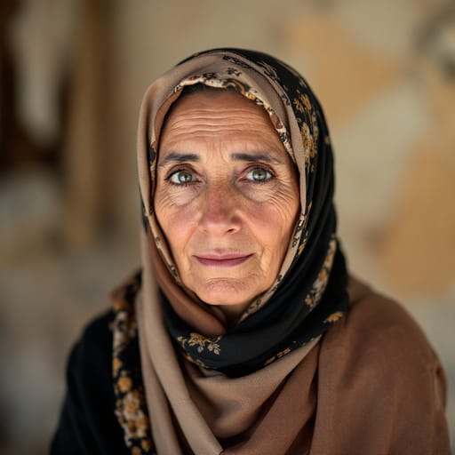 Firjan woman from Sirte and the Gulf of Sidra coast in central Libya, with families in other Libyan cities, variant 2