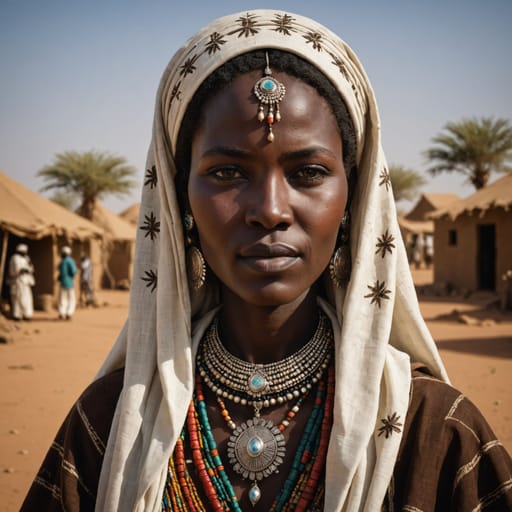 Fur Sudanese — representative phenotype of Sudan