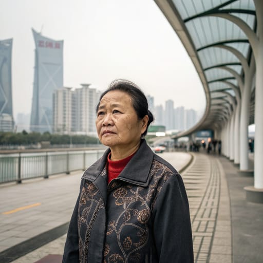Fuzhounese woman from Fuzhou and the lower Min River basin in eastern Fujian, China, plus the Matsu Islands (Taiwan); large communities in Malaysia, Singapore, Indonesia and the United States.