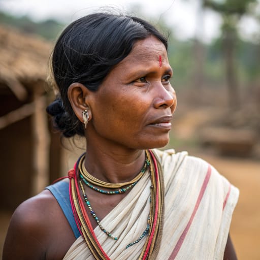 Gadaba woman from Eastern Ghats highlands of southern Odisha, mainly Koraput district, and the neighboring hill districts of northern Andhra Pradesh, India, related phenotype reference