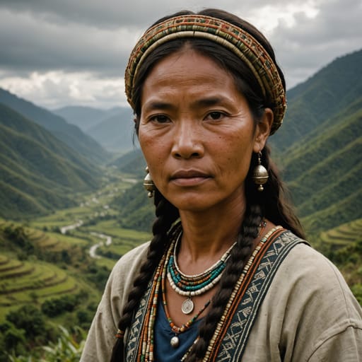 Gaddang woman from Upper Cagayan Valley, northern Luzon, Philippines: Nueva Vizcaya and Isabela, with upland Ga'dang communities in Paracelis, Mountain Province, and parts of Kalinga