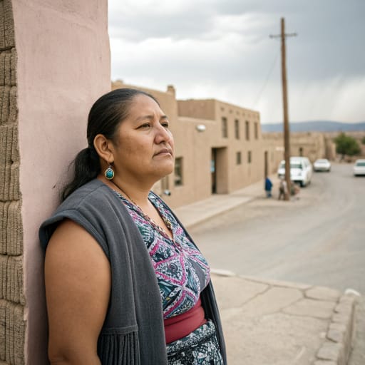 Genízaros woman from Northern New Mexico and southern Colorado, United States, especially Abiquiú, Belén, Tomé and the Chama and Río Grande valleys; historically Spanish and Mexican New Mexico, related phenotype reference
