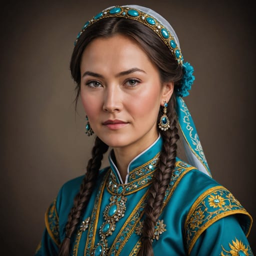 German Kazakhstani woman from Kazakhstan (German-descended residents)
