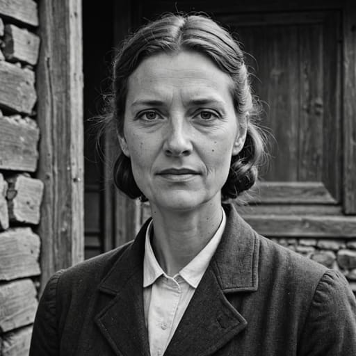 Gottscheers woman from The Kočevje (Gottschee) region of southern Slovenia until the 1940s; today mostly Austria, the United States, Canada and Germany, with a small remaining community in Slovenia