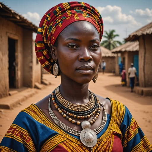 Grusi — representative phenotype of Ghana