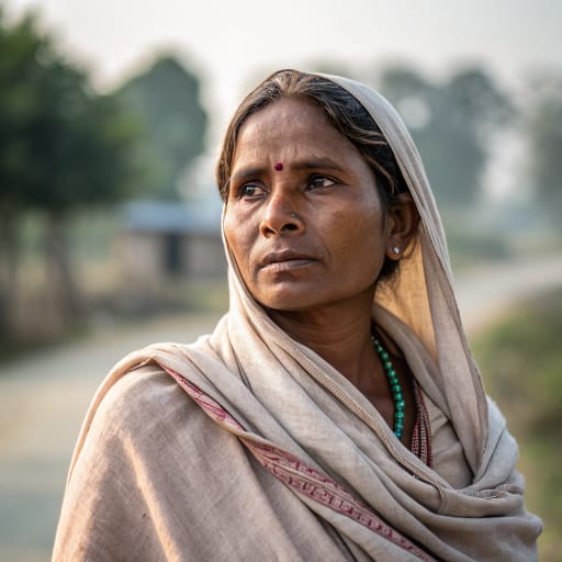 Halwai woman from North Indian plains, chiefly Uttar Pradesh and Bihar, with communities across Jharkhand, Madhya Pradesh, Rajasthan, Haryana, Delhi, Punjab and West Bengal, the Terai of Nepal, and Muslim Halwai in Pakistan and Bangladesh