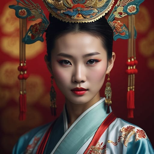 Han Chinese woman from China — related phenotype reference