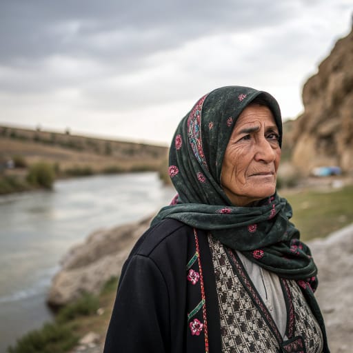 Hattians woman from Central Anatolia inside the bend of the Kızılırmak (Halys) river, around Hattush (Hattusa) and Alaca Höyük, in modern Turkey