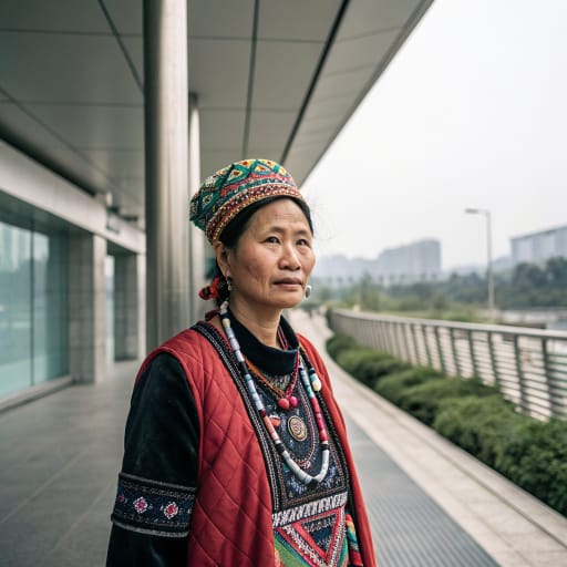 Hoanya woman from Central western Taiwan: the coastal plain and foothills from the Dadu River south through Changhua, Nantou, Yunlin and Chiayi, with a nineteenth century migration inland into the Puli basin., related phenotype reference