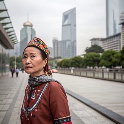 Hoklo woman from Southern Fujian around Quanzhou, Zhangzhou and Xiamen, China; majority population of Taiwan; large communities in Singapore, Malaysia, the Philippines, Indonesia and elsewhere in Southeast Asia