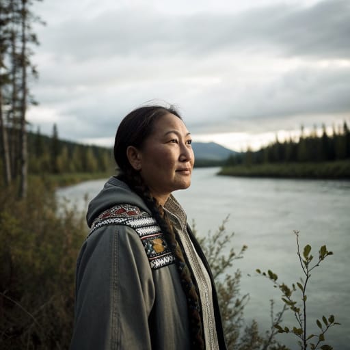 Holikachuk woman from Middle Innoko River and the middle Yukon at Grayling, western interior Alaska, United States., related phenotype reference